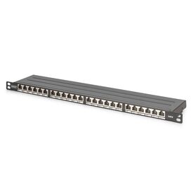 DIGITUS DN-91624S-SL-SH Cat 6 Shielded 24-Port 0.5U Panel