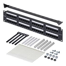 StarTech.com CPANEL48 Cat6 UTP 48-Port 2U Patch Panel