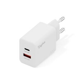 DIGITUS DA-10301 30W GaN USB-C + USB-A Charger White