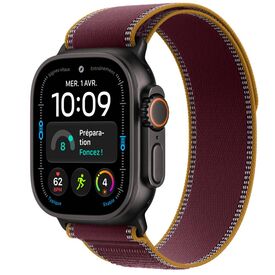 Apple Watch Ultra 4 Cellular 49mm Black Trail Loop M/L