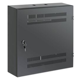 Intellinet 713689 Low-Profile 19-inch Wall Mount Cabinet Black