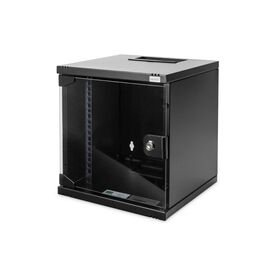 DIGITUS DN-10-SET-1-B 10in Network Set 6U Cabinet Black