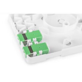 DIGITUS DN-931096 FTTH Fiber Outlet 2x LC/APC Duplex