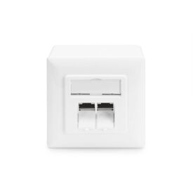 DIGITUS DN-9006/B5-N Cat 6 Shielded Wall Outlet, 5-Pack