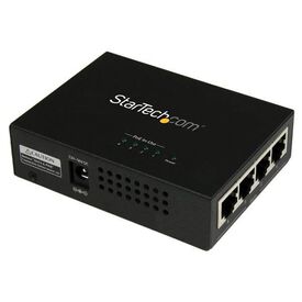 StarTech.com POEINJ4G 4-Port PoE+ Injector 120W