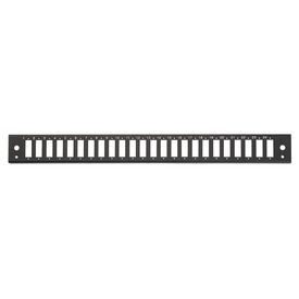 equip 337102 24-Port Fiber Front Panel SC-Duplex 1U Black
