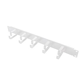 LogiLink OR101G 19" 1U Cable Management Bar Grey
