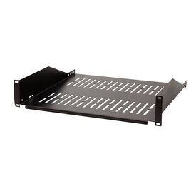 LogiLink SF2C45B 19" 2U Cantilever Shelf 400 mm Black