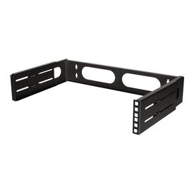 LogiLink 19in 2U Hinged Wall Bracket Black