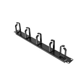 StarTech.com 1U Rack Cable Manager, 5 D-Rings