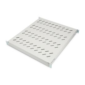 DIGITUS 1U 19in Variable-Rail Shelf, 800mm Racks, Grey