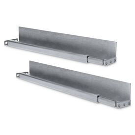 DIGITUS 19in L-Shaped Slide Rails, Set of 2, 100kg