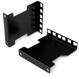 StarTech.com 2U Rack Depth Adapter, 10 cm, Black