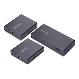 StarTech 4K7012IC-EXTEND-HDMI 2-Port HDMI Extender Splitter Black