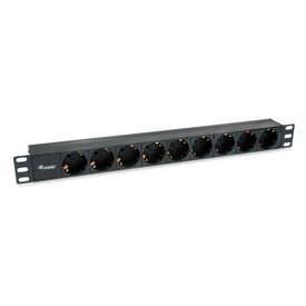 Equip Pro 19" 1U PDU 9x Schuko