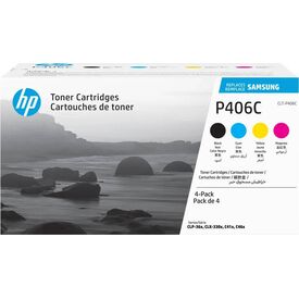 Samsung CLT-P406C 4-Pack Toner SU375A