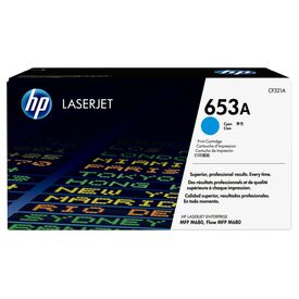 HP 653A Cyan Toner Cartridge CF321A