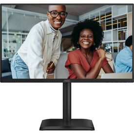 AOC 24E4CV black 23.8-inch USB-C docking monitor