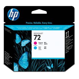 HP 72 Magenta and Cyan DesignJet Printhead