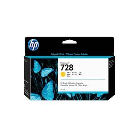 HP 728 130 ml Yellow DesignJet Ink Cartridge