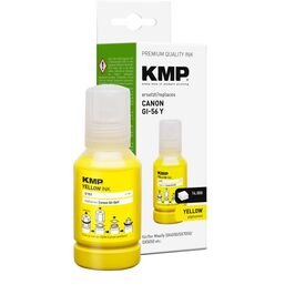 KMP C151 Ink Bottle for Canon GI-56 Yellow