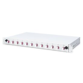 DIGITUS 1U Splice Box 12x LC Duplex OM4