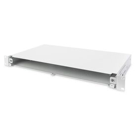 DIGITUS 1U Quick Lock Splice Box Housing, Empty