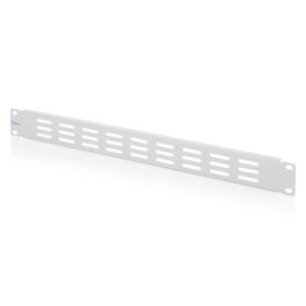 DIGITUS 1U 19" Vented Blank Panel, Grey