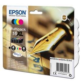Epson C13T16364012 Black Cyan Magenta Yellow Ink Multipack