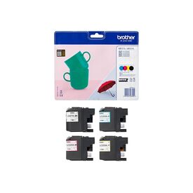 Brother LC227XLVALBP Black Cyan Magenta Yellow Ink Multipack
