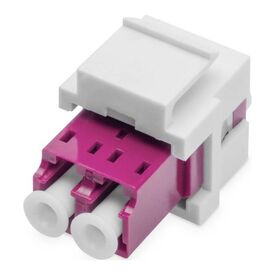 DIGITUS LC/LC Duplex Keystone Coupler OM4 multimode