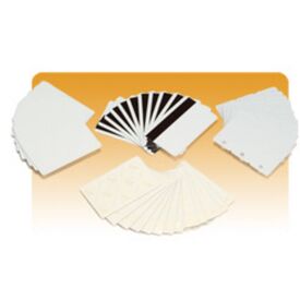 Zebra Premier Plus PVC Cards, White