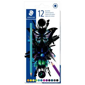STAEDTLER 146 Coloured Pencils Cool & Cute, 12 Colours
