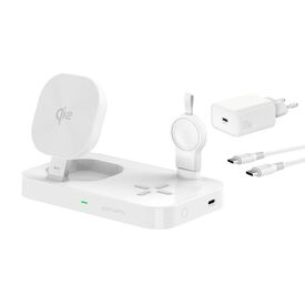 4smarts Trident Qi2 Charging Station Samsung Watch White