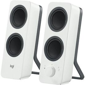 Logitech Z207 PC Speakers, 5 W RMS, Bluetooth, 3.5 mm, White