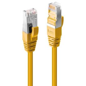 LINDY Cat.6A S/FTP Patch Cable 0.30 m, Yellow