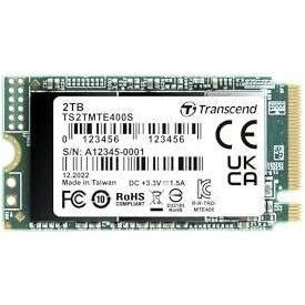 Transcend TS2TMTE400S - SSD - 2 TB - internal - M.2 2242 - PCIe 3
