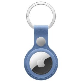 Apple AirTag FineWoven Key Ring, Wildflower Blue