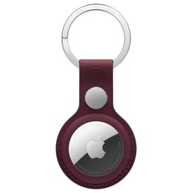 Apple AirTag FineWoven Key Ring Burgundy