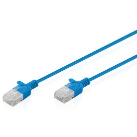 Digitus CAT6 Slim Patch Cable 0.5 m Blue