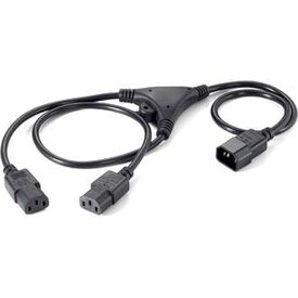 Equip 112210 10 A, Copper, Black power connection