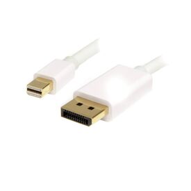 StarTech.com MDP2DPMM1MW Mini DisplayPort to DisplayPort cable 1 m White