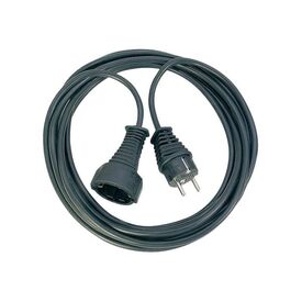 Brennenstuhl 1165440 Black 5m Earthed Extension Cable