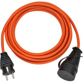 Brennenstuhl 1169960 Orange 5m BREMAXX Earthed Extension Cable IP44