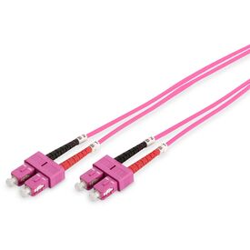 DIGITUS Fiber Patch OM4 SC-SC Duplex 3m