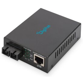 Digitus DN-82150 PoE+ Media Converter, SC Multimode