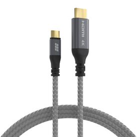 EFB USB-HDMI-00001 USB-C to HDMI 4K30Hz Cable 1.8m Space Grey