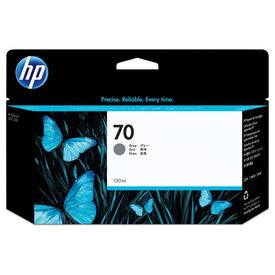 HP 70 Gray 130 ml DesignJet Ink Cartridge C9450A