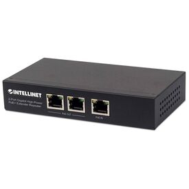 Intellinet 561266 2-Port Gigabit PoE+ Extender Repeater