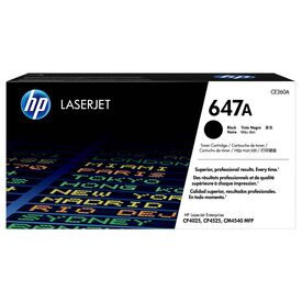 Original HP 647A CE260A Black Toner 8,500 Pages